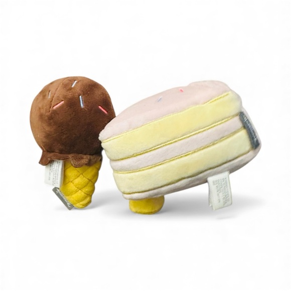 Hallmark Better Together Magnetic Duo Food Pairs Cute Plush Stuffed Toys - Picture 6 of 13